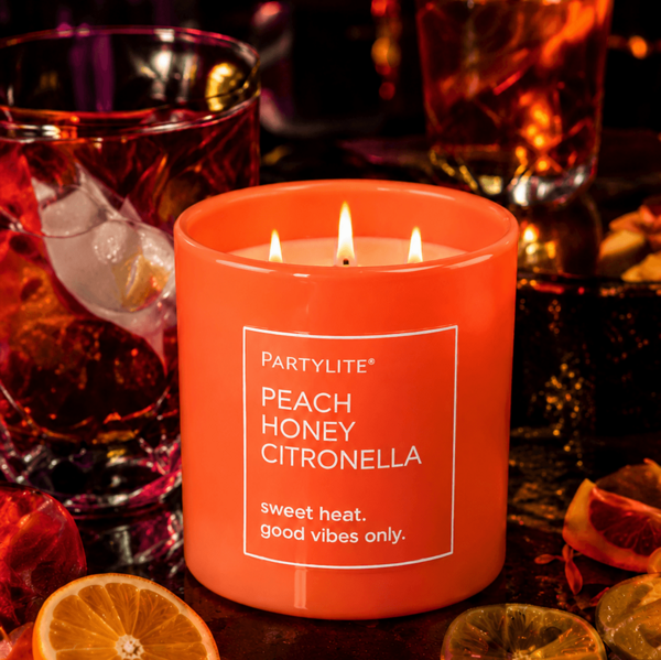 Peach honey citronella jar %281%29